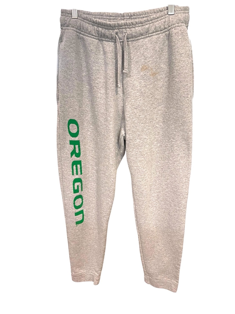UO Oregon Ash McKenzie Jogger Sweatpants SZ M Unisex Heather Grey